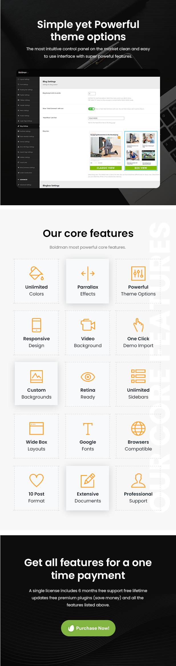 boldman WordPress Theme